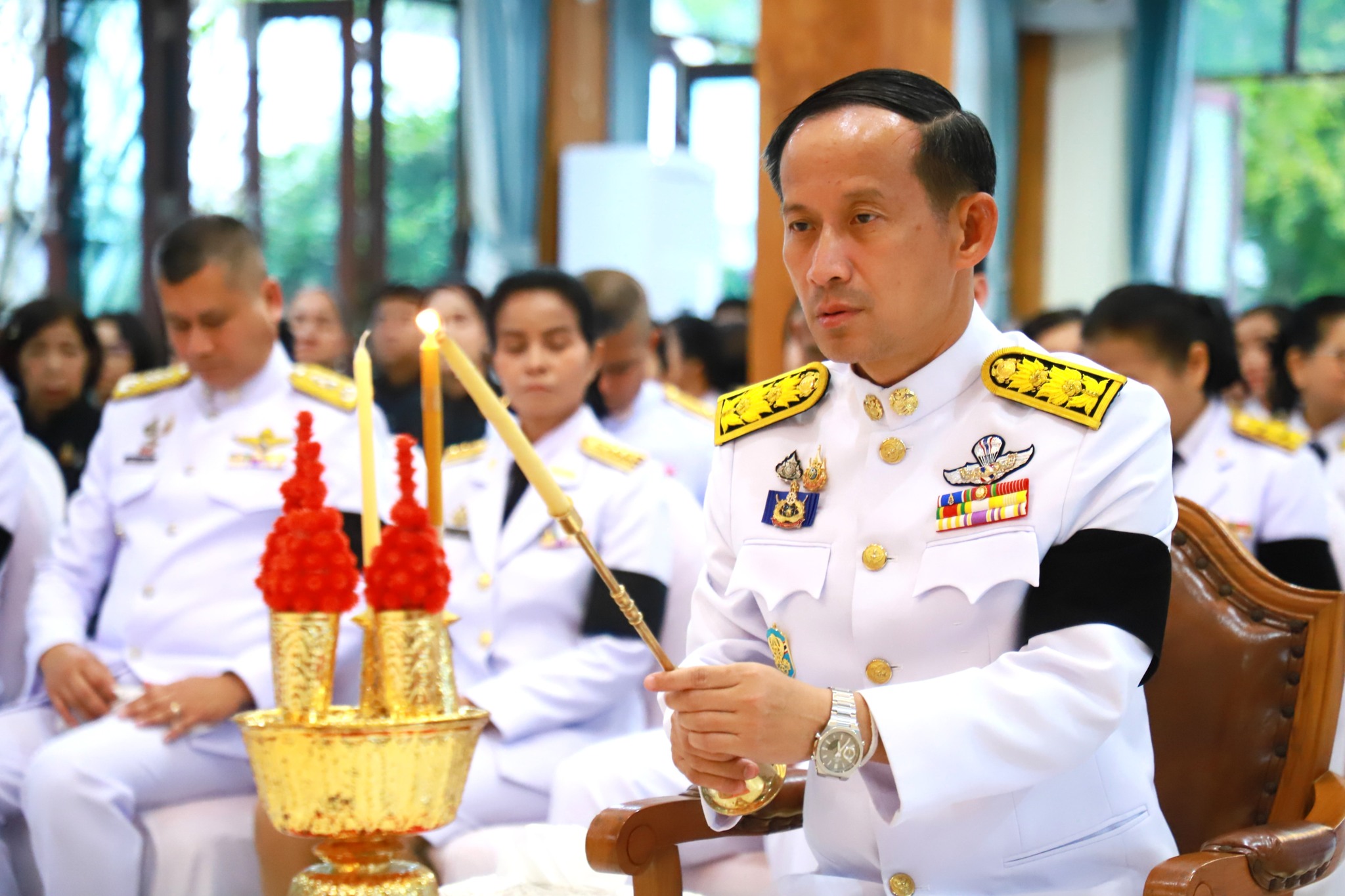 จังหวัดตรัง ประกอบพิธีบำเพ็ญกุศลปัณรสมวาร (15 วัน) ในการสวรรคต อุทิศถวายพระราชกุศล แด่สมเด็จพระนางเจ้าสิริกิติ์ พระบรมราชินีนาถ พระบรมราชชนนีพันปีหลวง