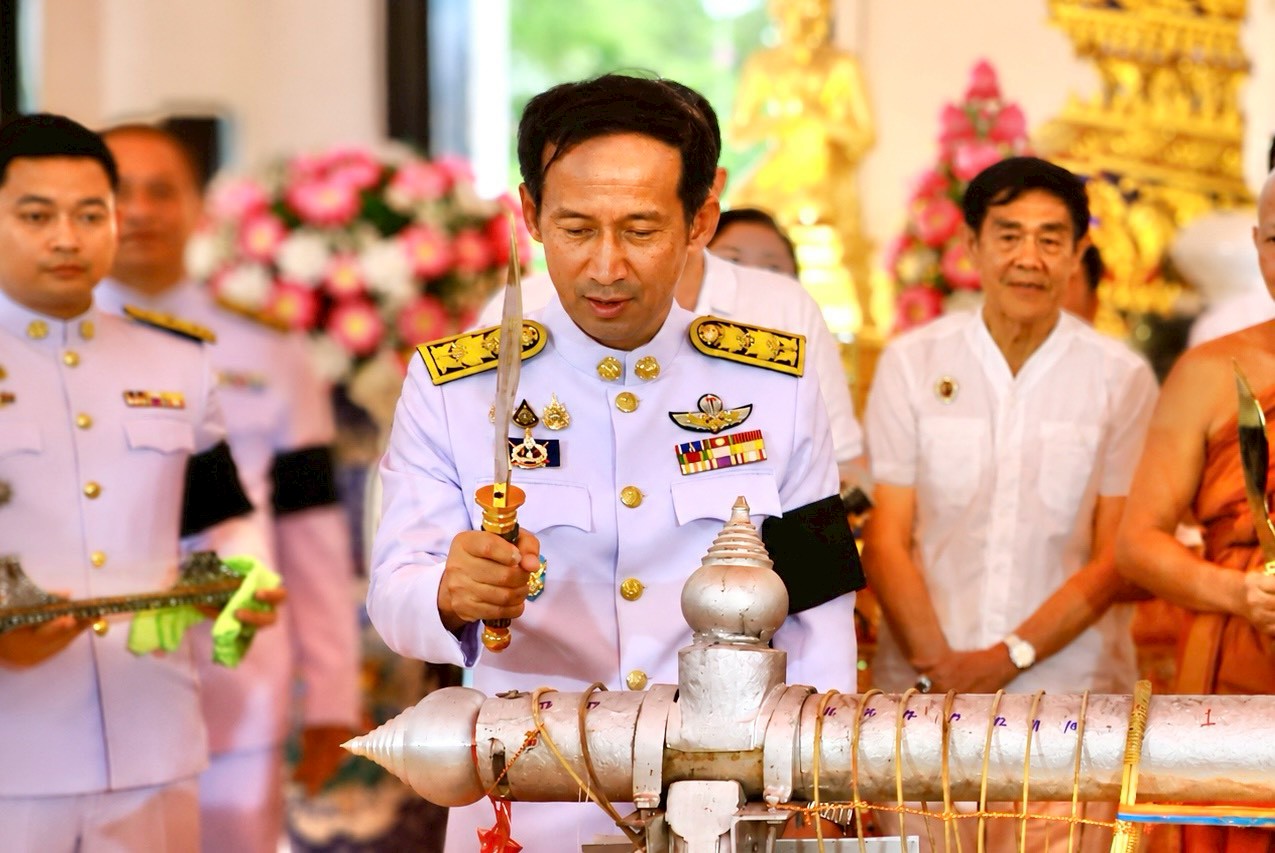 วัดนิโครธาราม จัดพิธีตัดหวายลูกนิมิต เสริมสิริมงคลแก่พุทธศาสนิกชนชาวตรัง