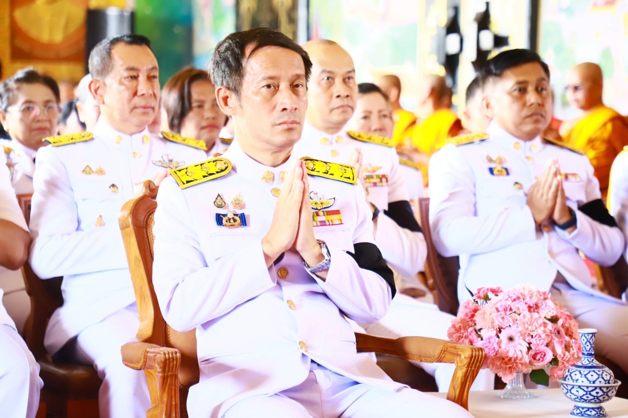 จังหวัดตรัง จัดพิธีสมโภชสัญญาบัตรพัดยศ ตั้งสมณศักดิ์พระราชาคณะ และเจริญอายุวัฒนมงคล 80 ปี พระเทพวัชรากร เจ้าคณะจังหวัดตรัง