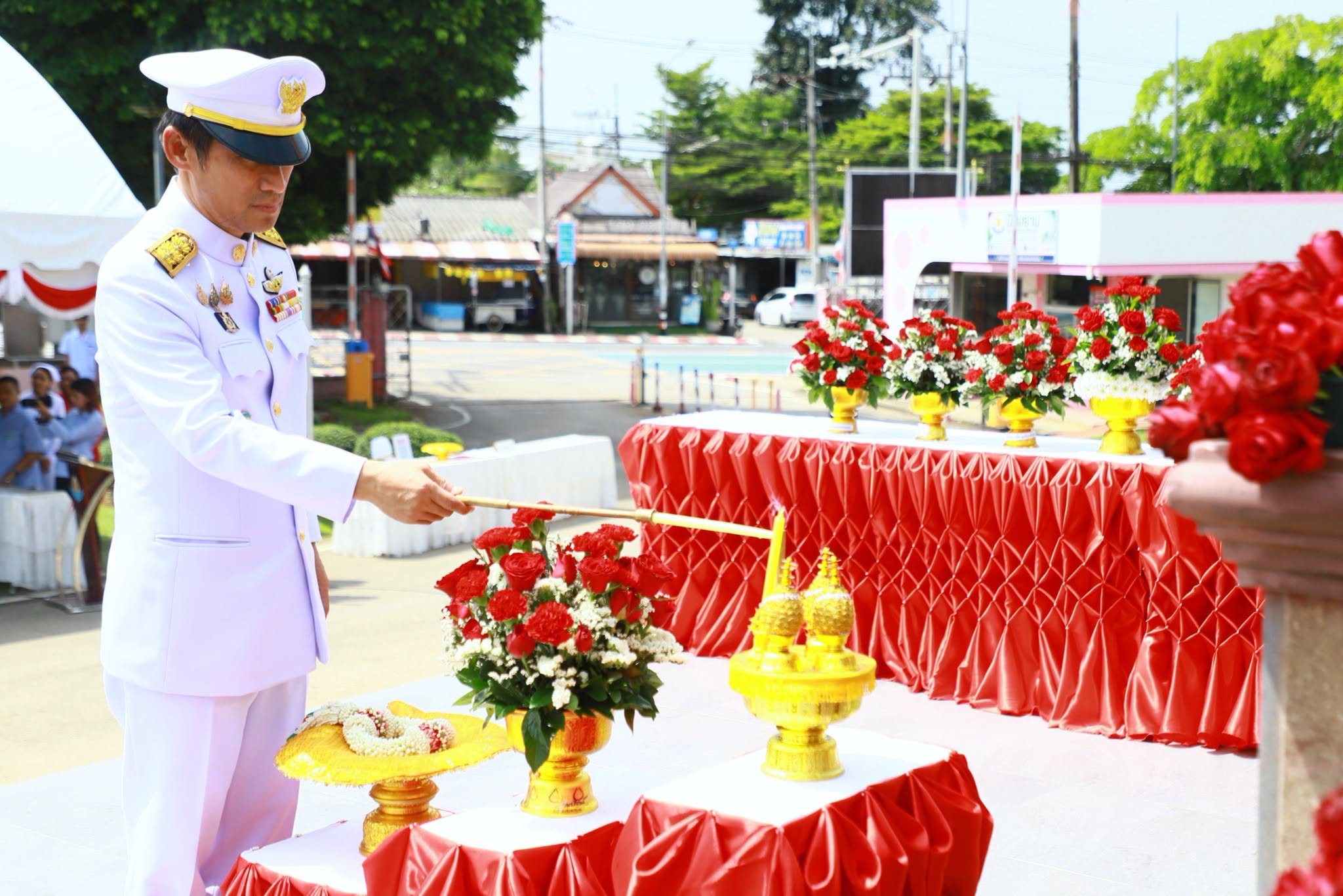 วิทยาลัยพยาบาลบรมราชชนนีตรัง จัดพิธีถวายเครื่องราชสักการะและถวายราชสดุดีพระบรมรูปสมเด็จพระศรีนครินทราบรมราชชนนี เนื่องในวันคล้ายวันพระราชสมภพ และวันพยาบาลแห่งชาติ 21 ตุลาคม 2569